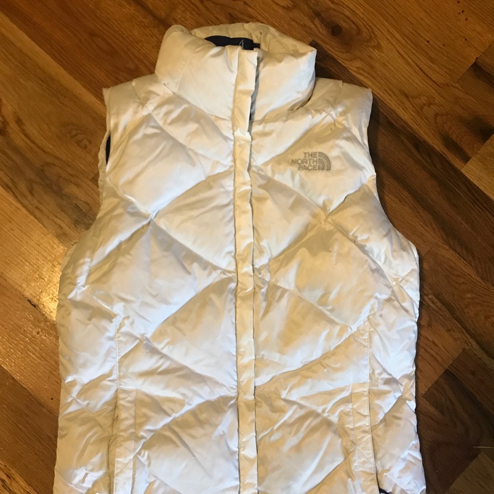 White women’s North Face vest
